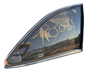 1992-2000 Lexus SC300 Chrome Quarter Glass with Chrome Trim - Right (Passenger) (Used OEM)