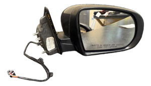 2014-2021 Jeep Cherokee Gray Power Heated Blind Spot Door/Side View Mirror with Signal Lamp - Right (Passenger) (Used OEM)
