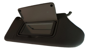 2013-2018 Nissan Altima Black Sun Visor with Illuminated Mirror - Right (Passenger) (Used OEM)