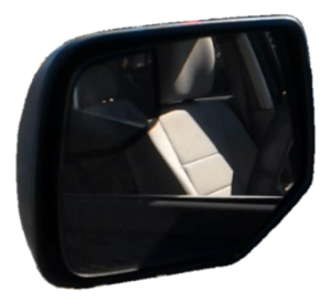 2010-2012 Ford Escape Black Power Door/Side View Mirror - Left (Driver) (Used OEM)