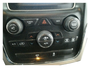 2014-2015 Jeep Grand Cherokee Dual-Zone Automatic Temperature Control Module (Used OEM)