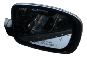 2020-2023 Dodge Charger White Side/Door Mirror - Right (Passenger) (Used OEM)