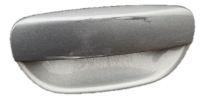 2011-2023 Dodge Charger Gray Exterior Door Handle - Rear, Right (Passenger) (Used OEM)
