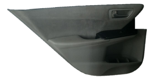 2015-2017 Toyota Camry Black Door Interior Trim Panel - Rear, Left (Driver) (Used OEM)