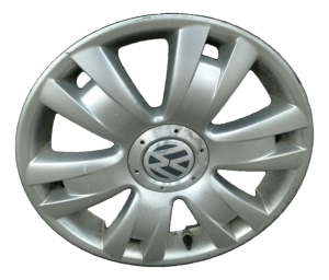 2002-2005 Volkswagen Beetle Chrome 17x7 6-Spoke Chrome Alloy Wheel (Used OEM)