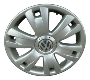 2002-2005 Volkswagen Beetle 17x7 6-Spoke Chrome Alloy Wheel (Used OEM)