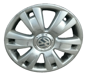 2002-2005 Volkswagen Beetle 17x7 6-Spoke Chrome Alloy Wheel (Used OEM)