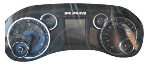 2020 Ram 1500 Instrument Cluster without Multi-Color Graphic Display (Used OEM)