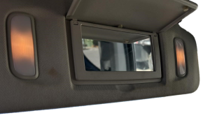 2017-2022 GMC Canyon Black Sun Visor with Illuminated Vanity Mirror - Left (Driver) (Used OEM)