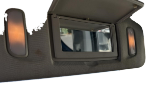 2017-2022 GMC Canyon Black Sun Visor with Illuminated Vanity Mirror - Right (Passenger) (Used OEM)