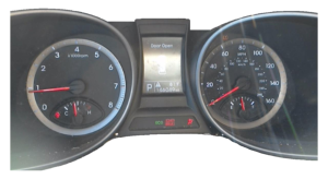 2013-2014 Hyundai Santa Fe Instrument Cluster with Conventional Ignition (Used OEM)