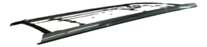 2007-2014 GMC Yukon XL White Roof Luggage Rack Assembly (Used OEM)