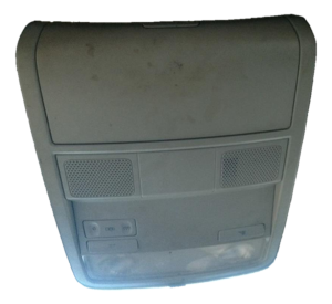 2013-2015 Volkswagen Passat Gray Floor Console Panel with Sunroof Cutout (Used OEM)
