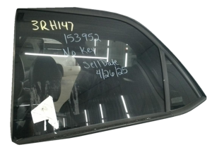 2001-2006 Acura MDX Door Window Glass - Rear, Left (Driver) (Used OEM)