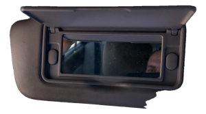 2012-2015 Honda Civic Gray Non-Illuminated Sun Visor - Left (Driver) (Used OEM)