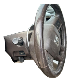 2011-2012 Ram 1500 Tan Tilt Steering Column with Cruise and Radio Controls (Used OEM)