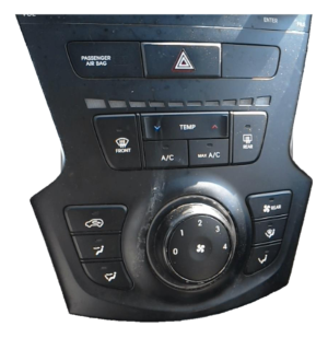 2013-2016 Hyundai Santa Fe Manual Temperature Control with Heated Seat and Rear Wiper Switches (Used OEM)