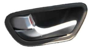 2019 Hyundai Santa Fe XL Gray Interior Door Handle - Front, Left (Driver) (Used OEM)