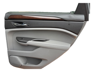 2011 Saab 9-4X Gray Door Interior Trim Panel - Rear, Right (Passenger) (Used OEM)