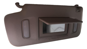 2010-2014 Cadillac SRX Gray Sun Visor - Left (Driver) (Used OEM)