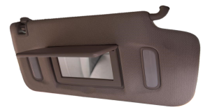2010-2014 Cadillac SRX Gray Sun Visor - Right (Passenger) (Used OEM)