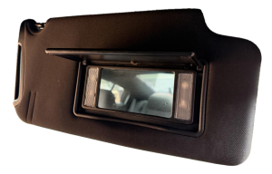2011-2014 Chrysler 300 Black Illuminated Sun Visor - Right (Passenger) (Used OEM)