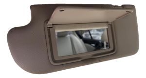 2014-2024 INFINITI Q50 Black Illuminated Sun Visor - Left (Driver) (Used OEM)