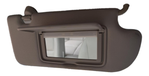 2014-2024 INFINITI Q50 Black Illuminated Sun Visor - Right (Passenger) (Used OEM)