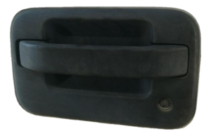 2004-2014 Ford F-150 Black Front Exterior Door Handle - Left (Driver) (Used OEM)