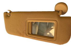 2012-2017 Toyota Camry Tan Sun Visor without Illuminated Vanity Mirror - Right (Passenger) (Used OEM)
