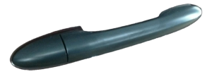 2015-2021 Kia Sedona Black Exterior Door Handle - Rear, Left (Driver) (Used OEM)