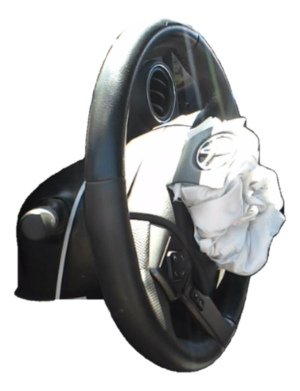 2018-2023 Toyota Tacoma Black Tilt Steering Column with Cruise and Radio Controls (Used OEM)