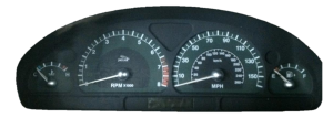 2002-2004 Jaguar S-Type MPH Instrument Cluster (Used OEM)