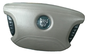 2003 Jaguar S-Type Brown Steering Wheel Air Bag (Used OEM)