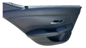 2020-2025 Nissan Sentra Black Door Interior Trim Panel - Rear, Left (Driver) (Used OEM)
