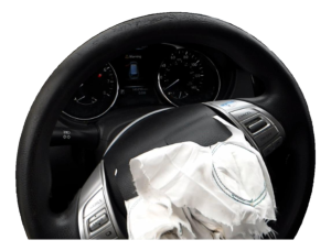2014-2015 Nissan Rogue Black Tilt Steering Column with Cruise and Radio Controls (Used OEM)