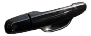 2020-2024 Chevrolet Equinox Black Exterior Door Handle - Rear (Used OEM)