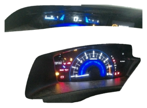 2012-2013 Honda Civic Lower Instrument Cluster Assembly (Used OEM)