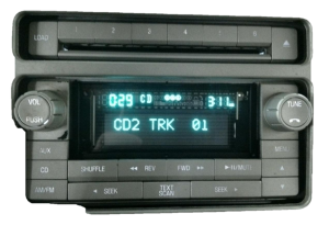 2007 Lincoln MKX AM-FM 6-Disc CD MP3 Radio Receiver (Used OEM)