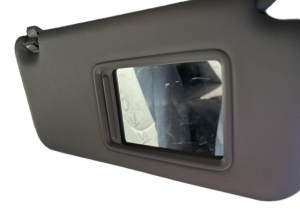 2006-2009 Toyota RAV4 Gray Sun Visor with Illuminated Vanity Mirror - Right (Passenger) (Used OEM)