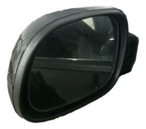 2014-2019 Kia Soul Black Power Door/Side View Mirror - Left (Driver) (Used OEM)
