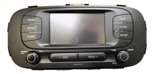 2017-2019 Kia Soul AM/FM Satellite Radio Receiver with 5-Inch Touch Screen (Used OEM)