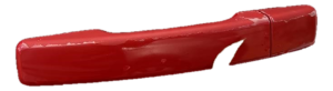 2014-2019 Kia Soul Red Exterior Door Handle - Rear, Left (Driver) (Used OEM)