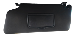 2011-2015 Ford Explorer Black Sun Visor without Garage Door Opener - Left (Driver) (Used OEM)
