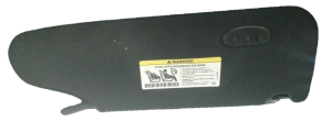 2011-2014 Dodge Avenger Black Sun Visor with Garage Door Opener - Left (Driver) (Used OEM)