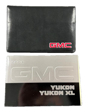 2003 GMC Yukon XL Owners Manual (Used OEM)