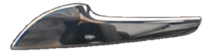 2018-2024 Chevrolet Equinox Black Interior Door Handle - Front, Left (Driver) (Used OEM)
