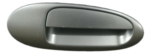 2003-2007 Ford Taurus Beige Exterior Door Handle - Front, Right (Passenger) (Used OEM)