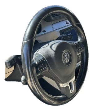 2009-2010 Volkswagen CC Tan Tilt Steering Column with Cruise Control (Used OEM)