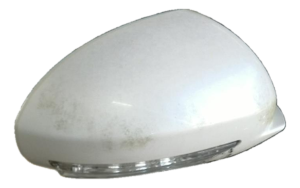 2008-2012 Buick Enclave White Power Door/Side View Mirror - Right (Passenger) (Used OEM)